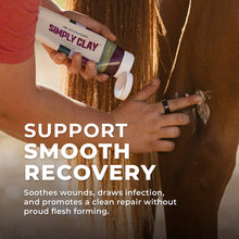 Load image into Gallery viewer, Simply Clay Salve – Bentonite Clay Horse Wound Care
