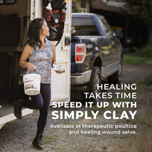 Load image into Gallery viewer, Simply Clay Salve – Bentonite Clay Horse Wound Care
